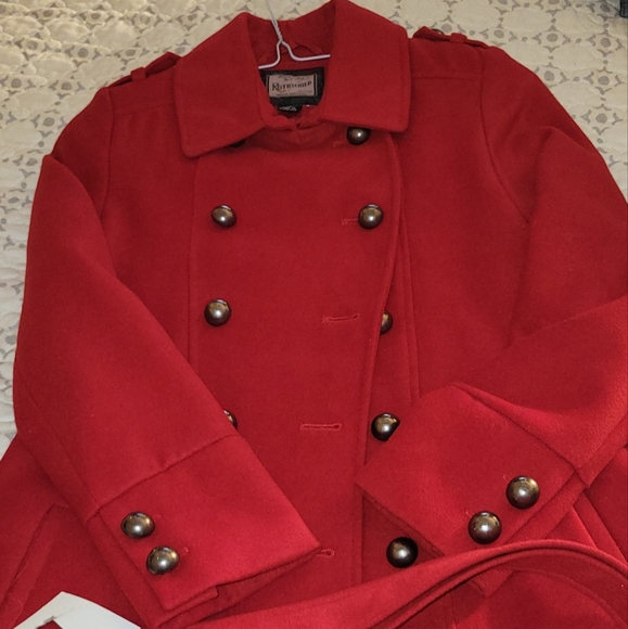 Rothschild Girl's Wool Coat - Picture 2 of 6